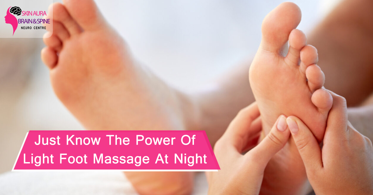 foot massage at night