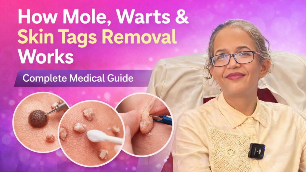 Mole Warts Skin Tags Removal Procedure