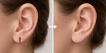 Ear Lobe Repair Treatment in Gurgaon