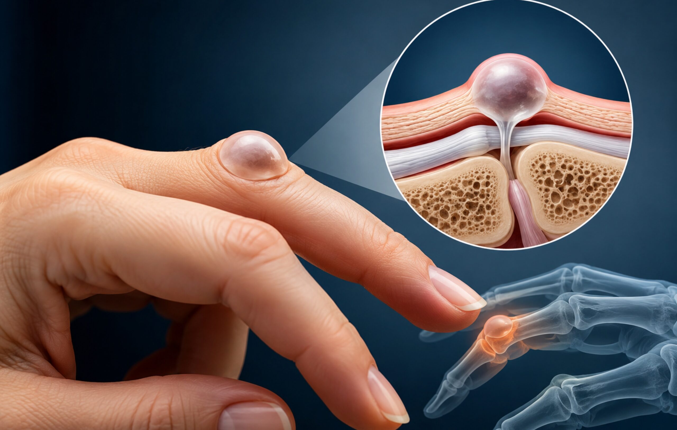 Synovium Finger Cyst (Ganglion Cyst)