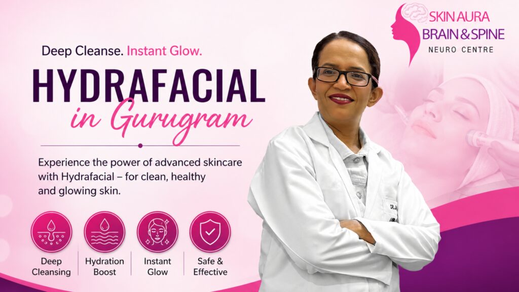 HydraFacial in Gurugram treatment at SAB Clinic with Dr. Jasdeep Kaur