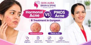 Hormonal Acne vs PMOS Acne treatment in gurgaon